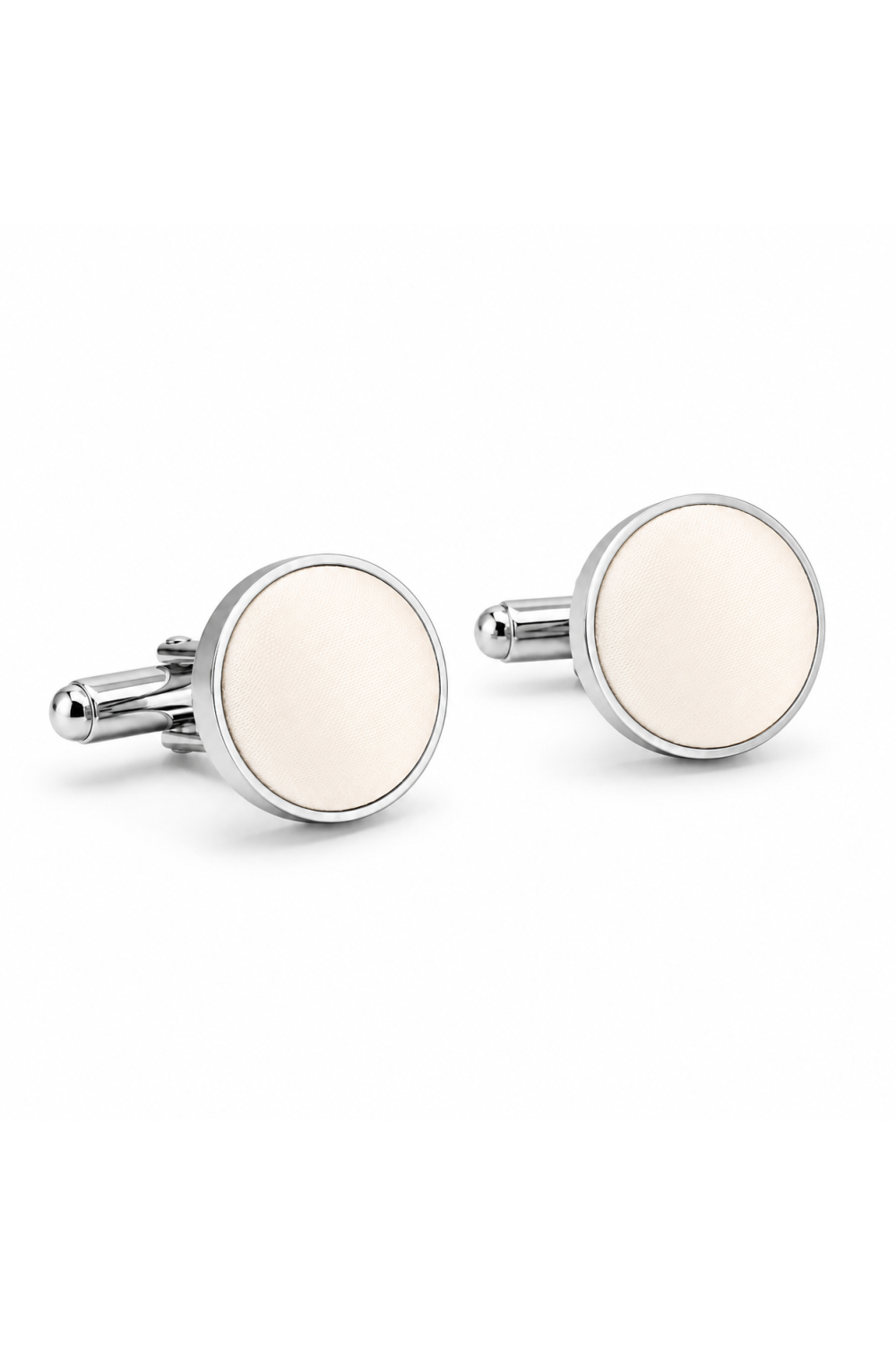 Plain Ivory cufflinks