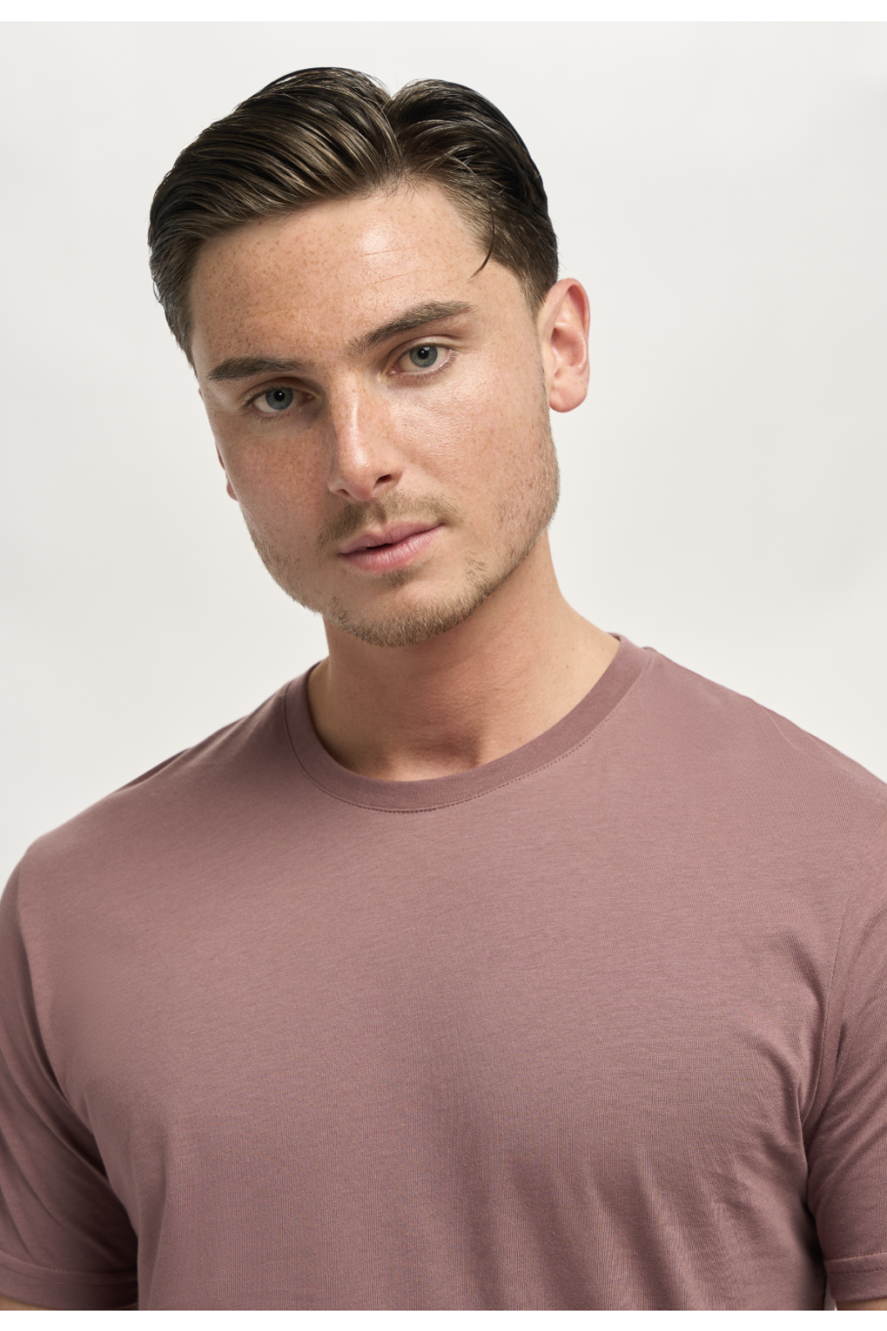 Sanchez Mauve cotton Tee