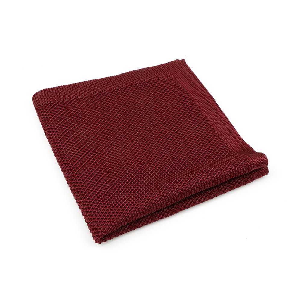 Knitted Wine Pocket Square
