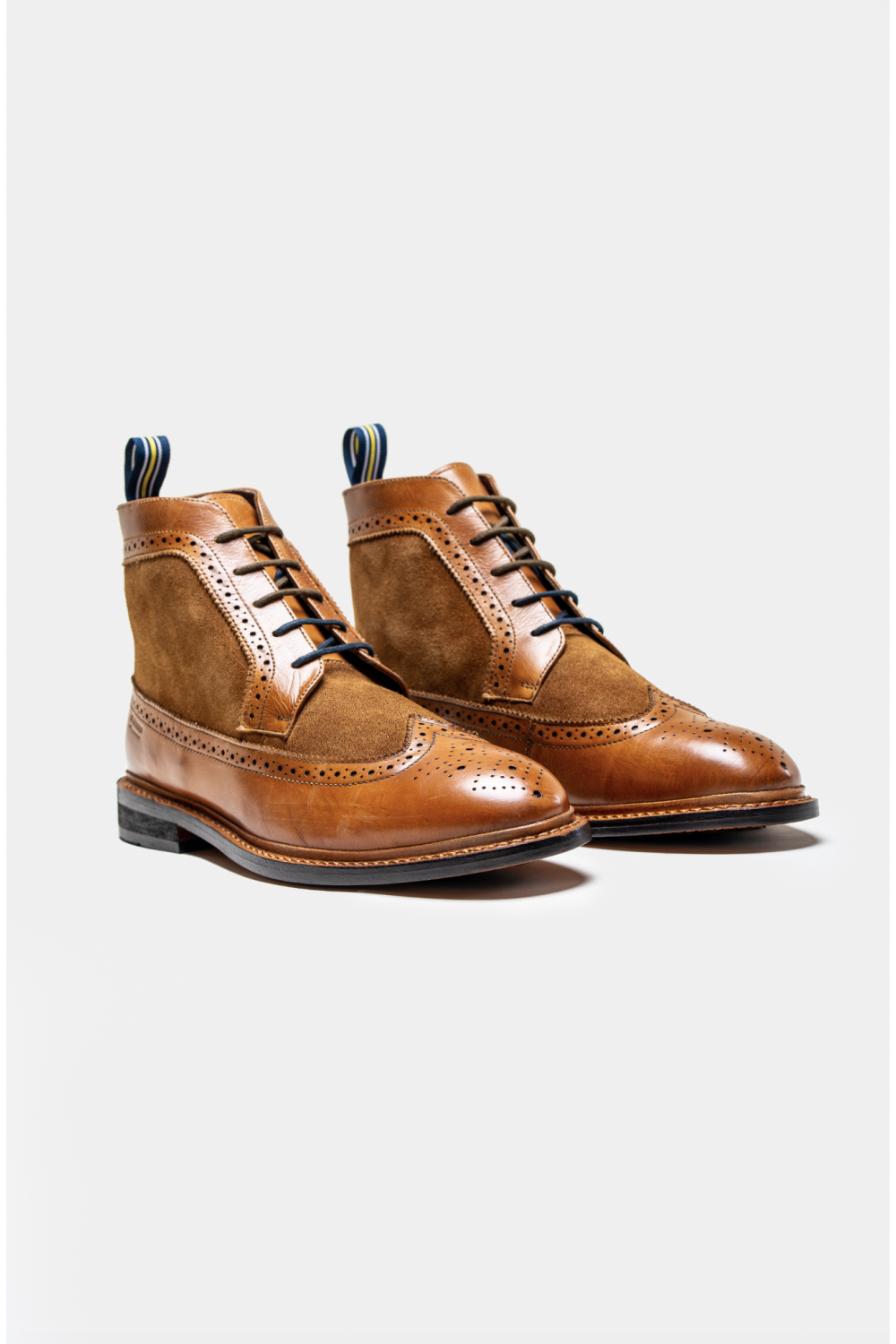 Cavani Bosworth Tan Leather Boots