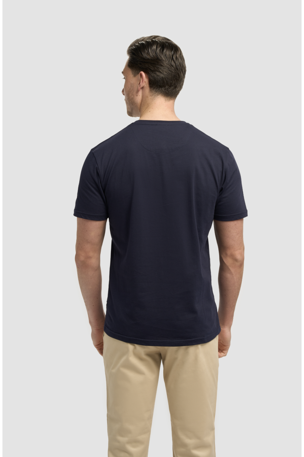 Sanchez Navy cotton Tee
