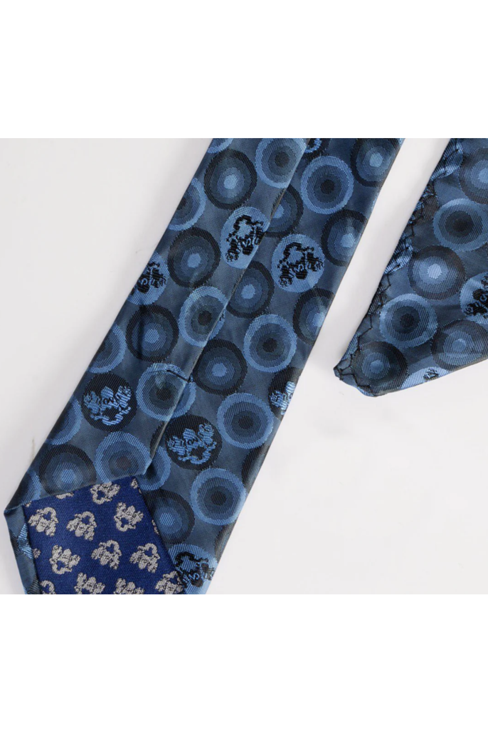 Sky Bubble Lining tie & pocket square set