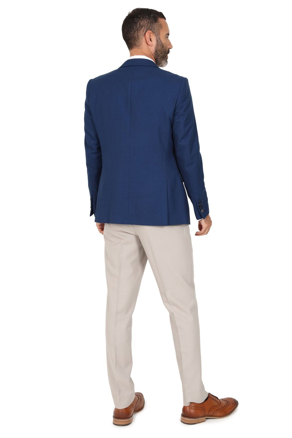 Contrast Stone Alnwick Royal Three Piece Suit