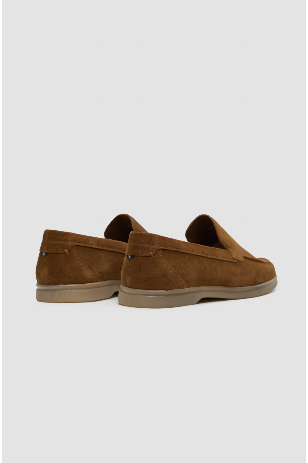 Cavani Breezy Tan Sand Slip-On Suede Loafers