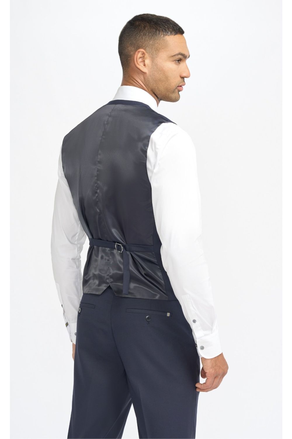 Cavani Malibu Navy Waistcoat