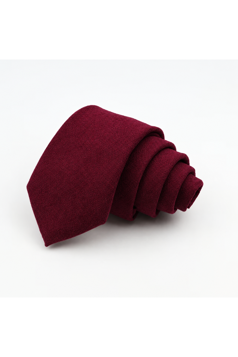 Mens Tweed Wine Woven Tie