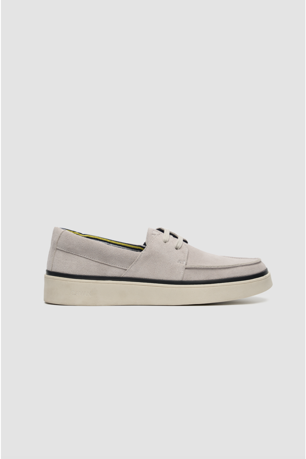 Cavani Amalfi Ice White Boat shoe