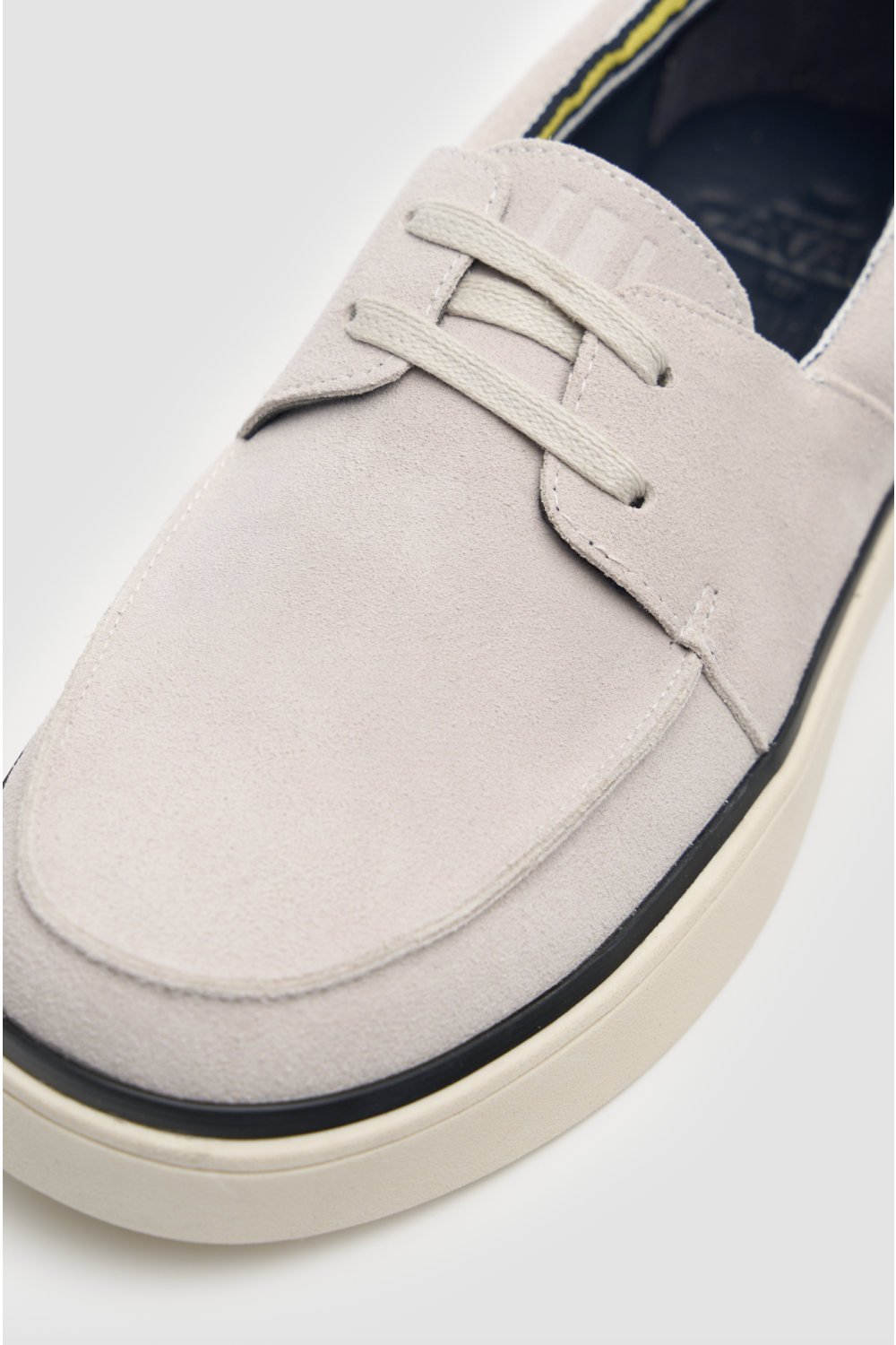 Cavani Amalfi Ice White Boat shoe