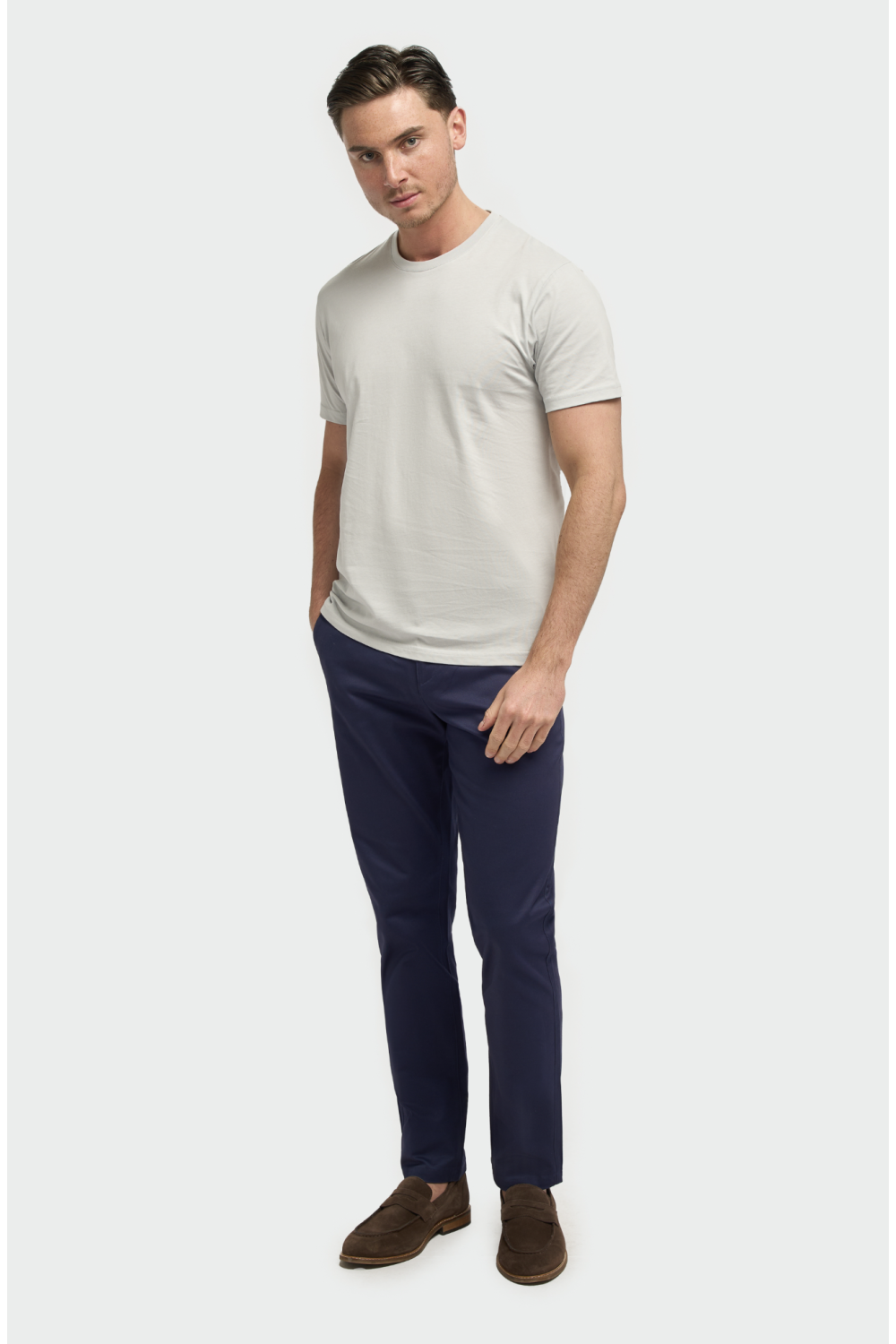 Sanchez Slate cotton Tee