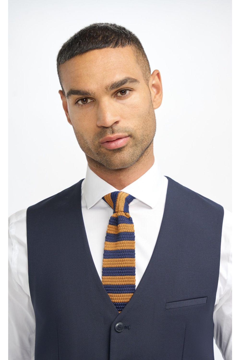 Cavani Malibu Navy Waistcoat