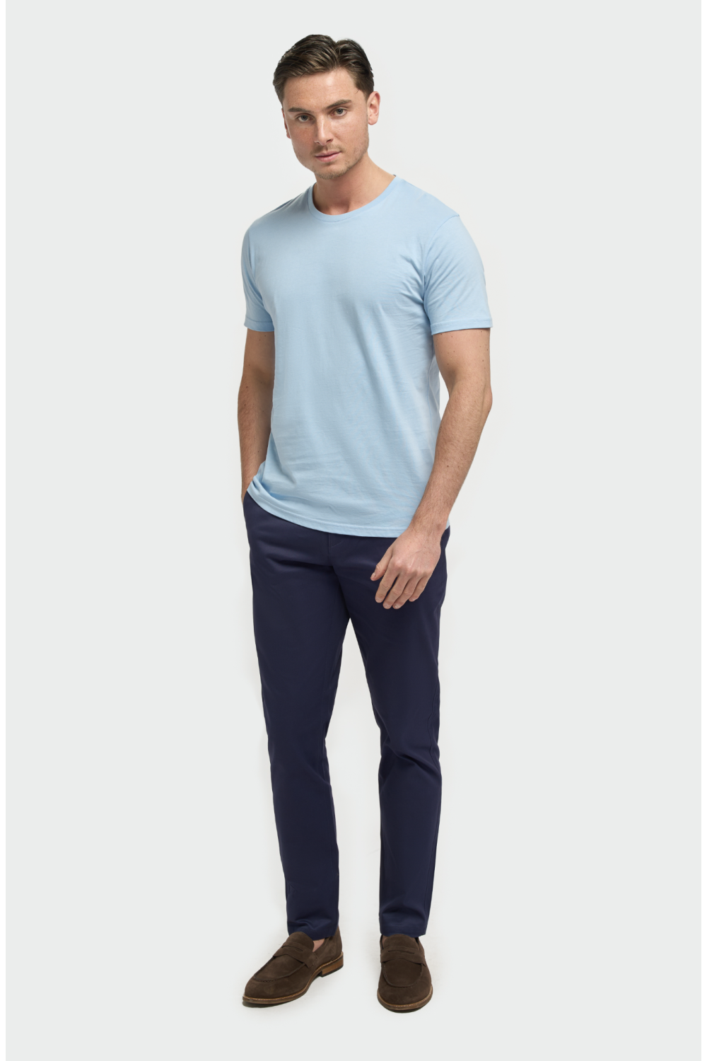 Sanchez Blue cotton Tee