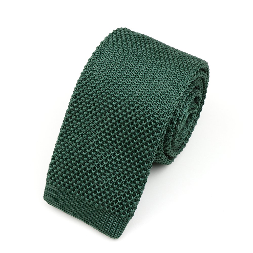Jenson Samuel Emerald Knitted neck tie