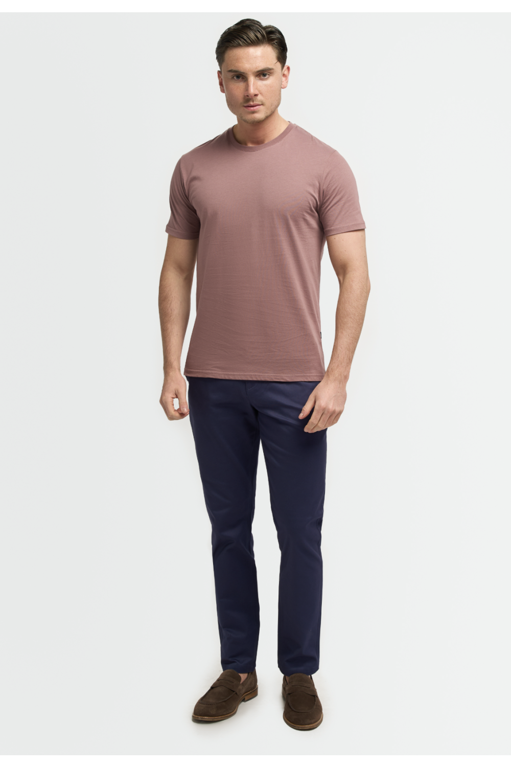 Sanchez Mauve cotton Tee