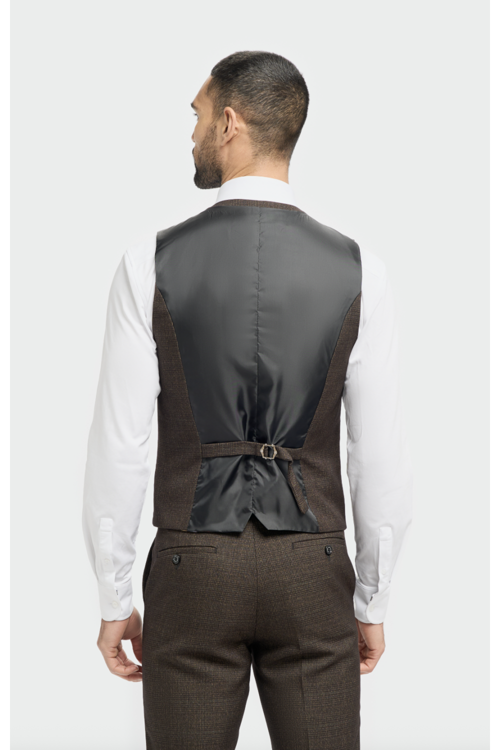 Cavani Caridi Brown Waistcoat