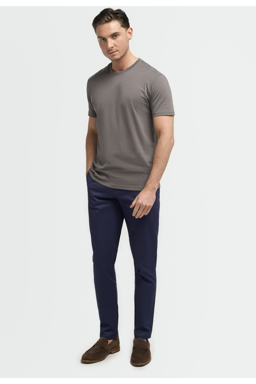Sanchez Charcoal cotton Tee