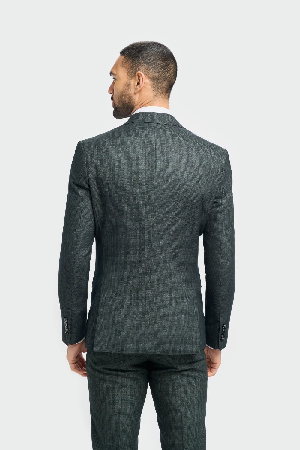 Cavani Caridi Olive Double Breasted suit