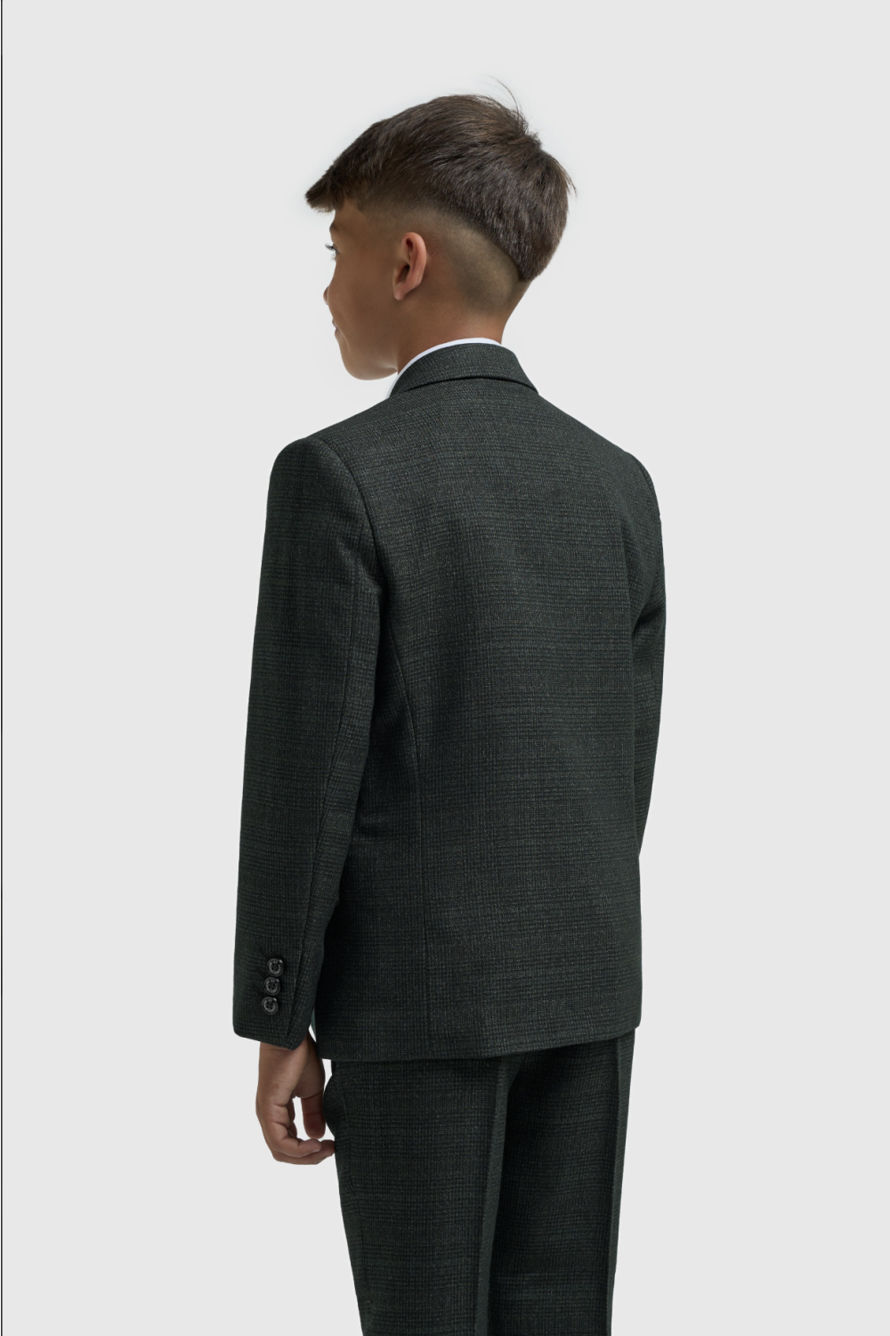 Cavani Kids Boys Caridi Olive Three piece Suit