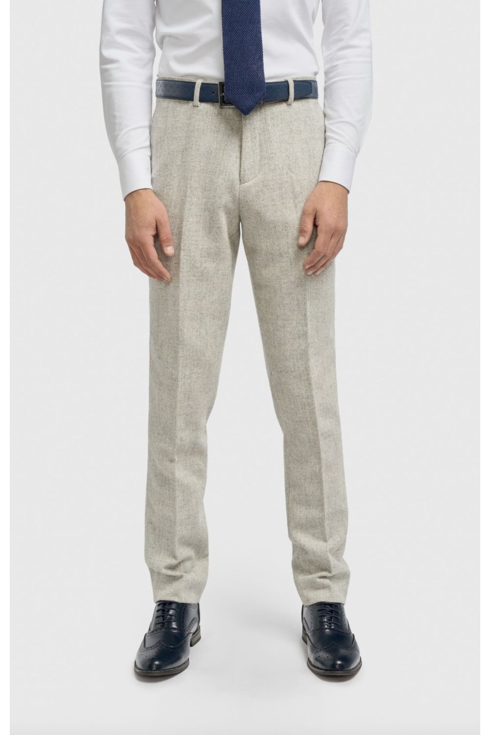 Cavani Thomas Pearl Tweed Three Piece Suit