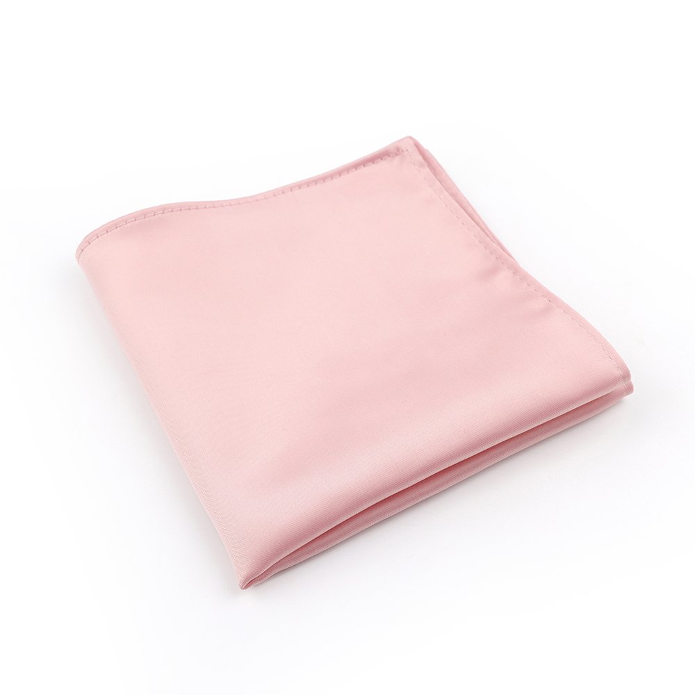 Powder Pink satin pocket square