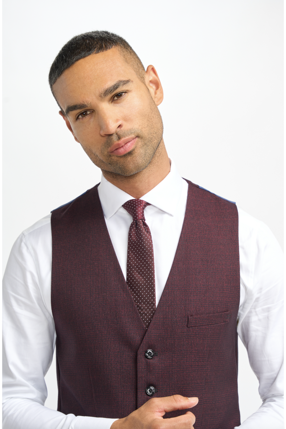 Cavani Caridi Wine Waistcoat