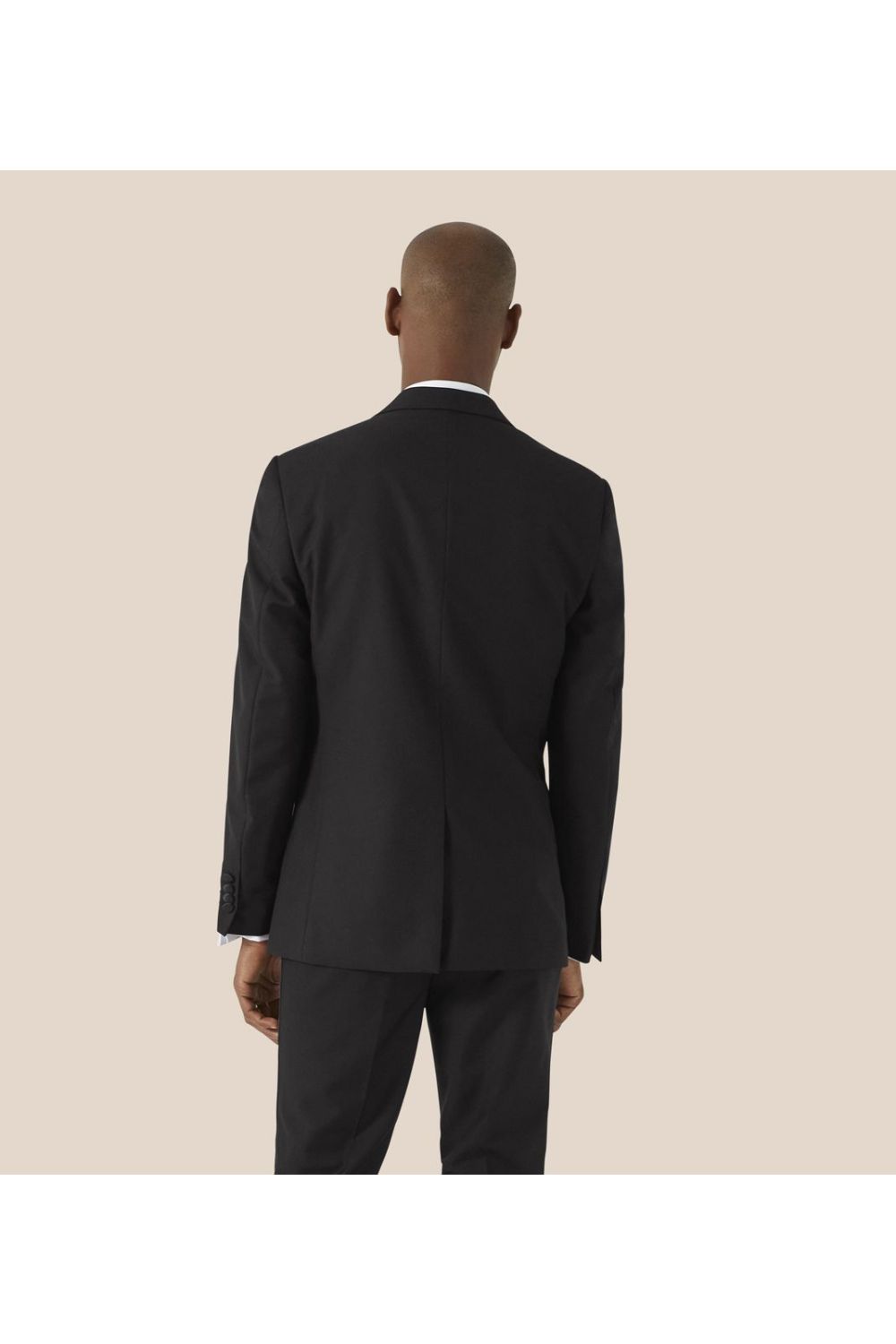Sinatra Tailored Dinner Jacket – Black Satin Peak Lapel