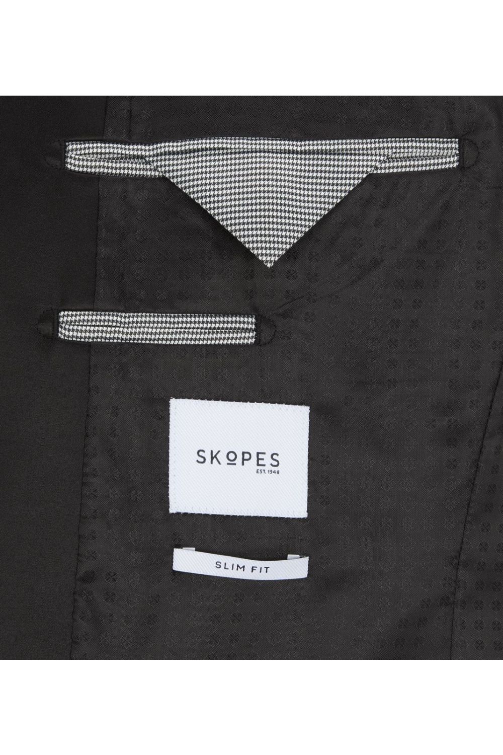 Sinatra Tailored Dinner Jacket – Black Satin Peak Lapel