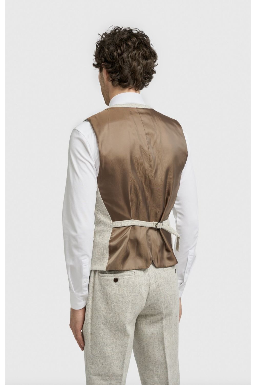 Cavani Thomas Pearl Stone Waistcoat