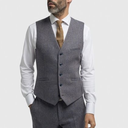 Cavani Thomas Savoy Stone Waistcoat 