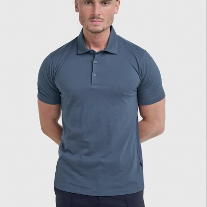 Sanchez Blue cotton Polo 