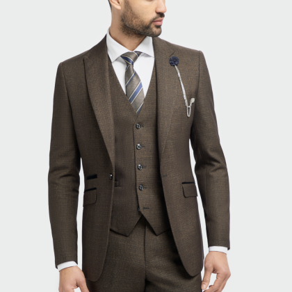Cavani Caridi Brown Jacket 