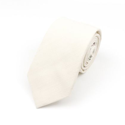 Two Tone Stone floral cotton tie 