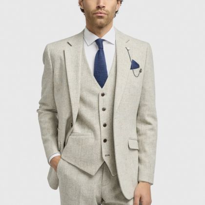 Thomas Pearl Tweed Suit Jacket 