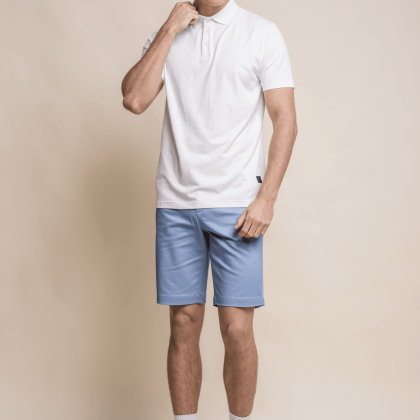 Cavani Dakota Azure Chino Shorts 
