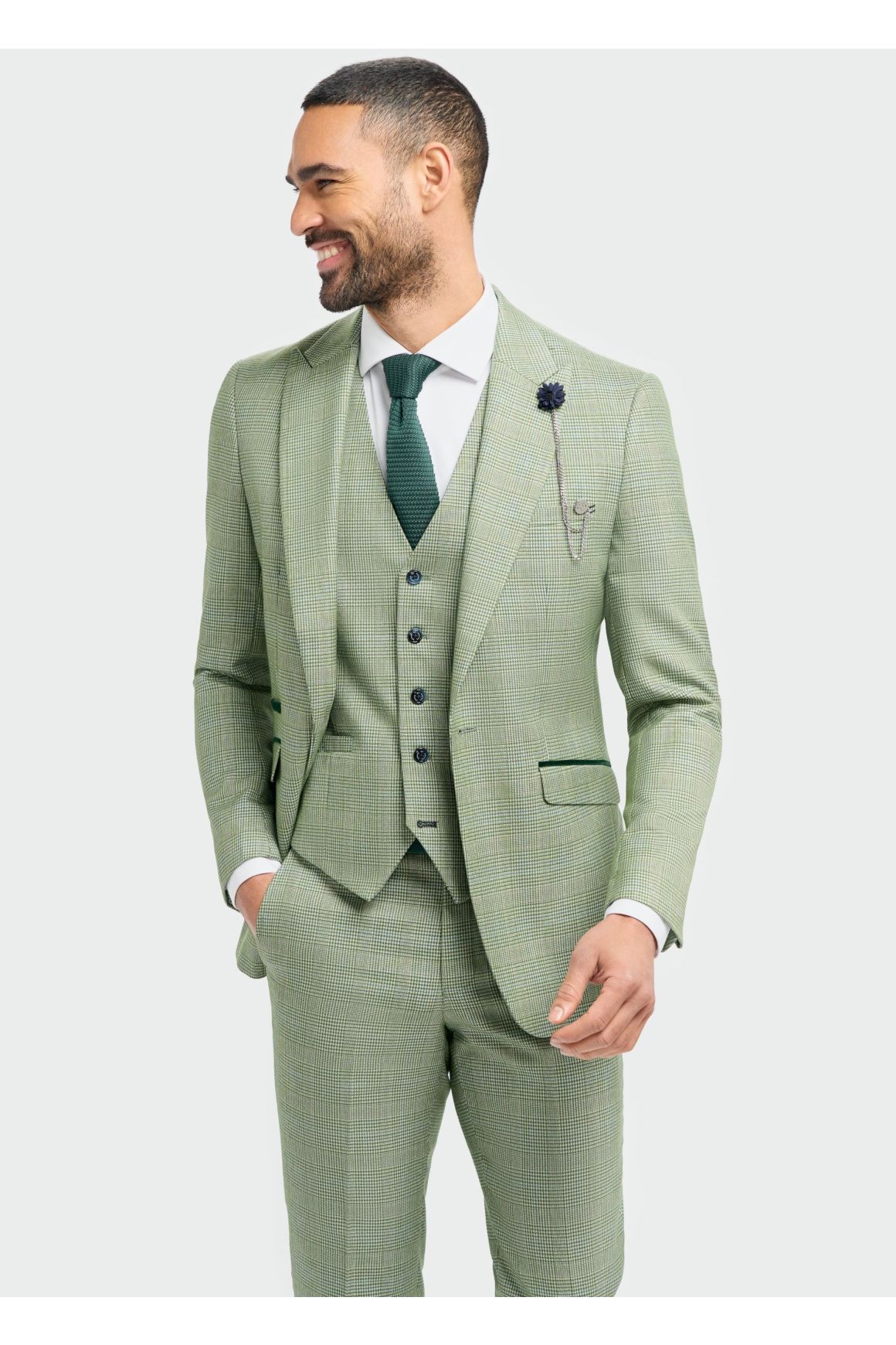 Cavani Caridi Sage Green Jacket