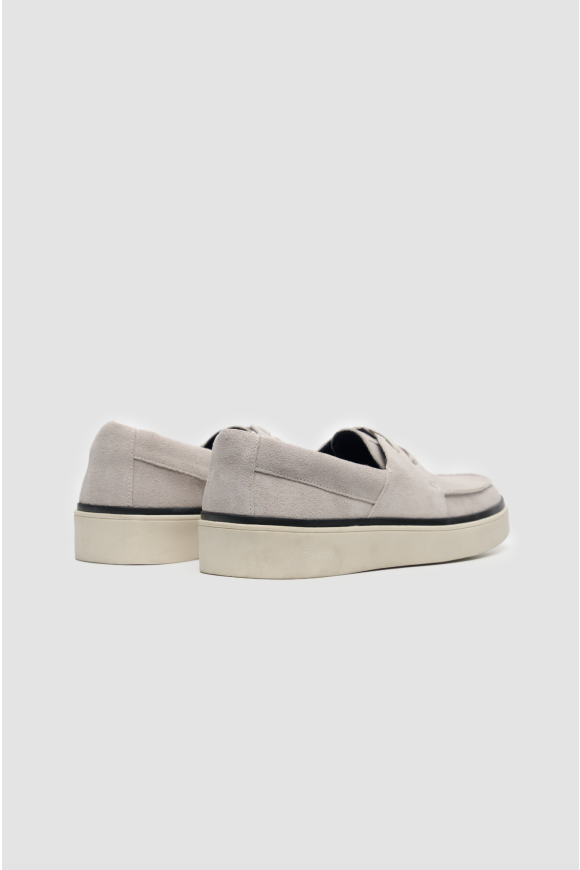 Cavani Amalfi Ice White Boat shoe