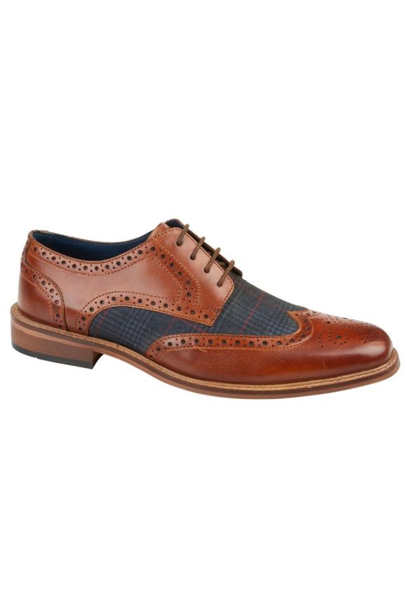 Roamers Two Tone Tan Brogue