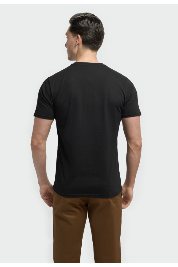 Sanchez Black cotton Tee