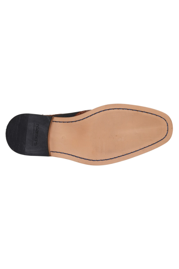 Roamers Two Tone Tan Brogue