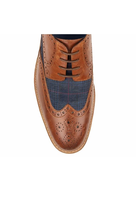 Roamers Two Tone Tan Brogue