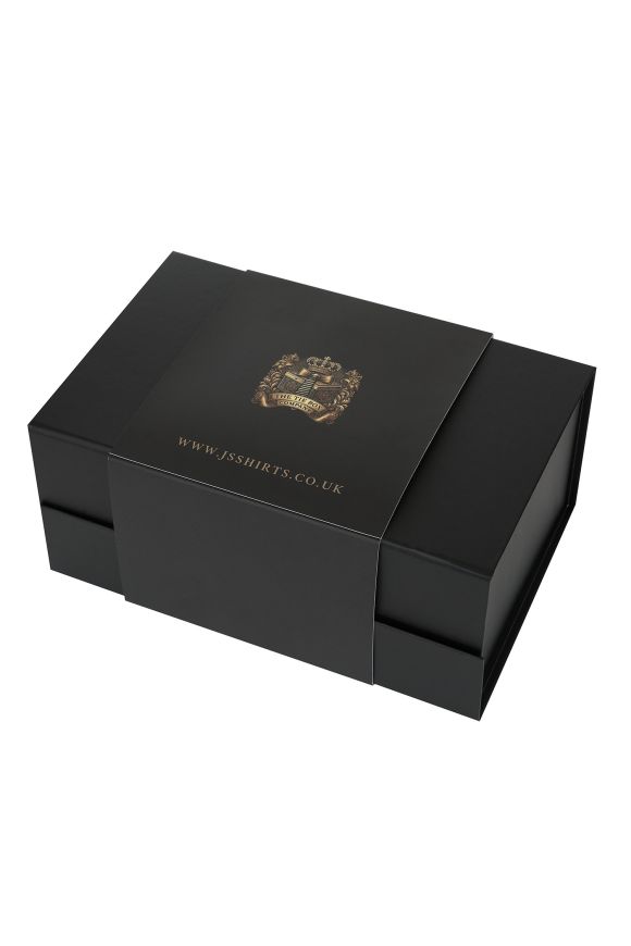 Mens Luxury Navy Knitted Tie Pocket Square  Gift Box Set