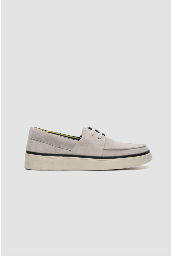 Cavani Amalfi Ice White Boat shoe