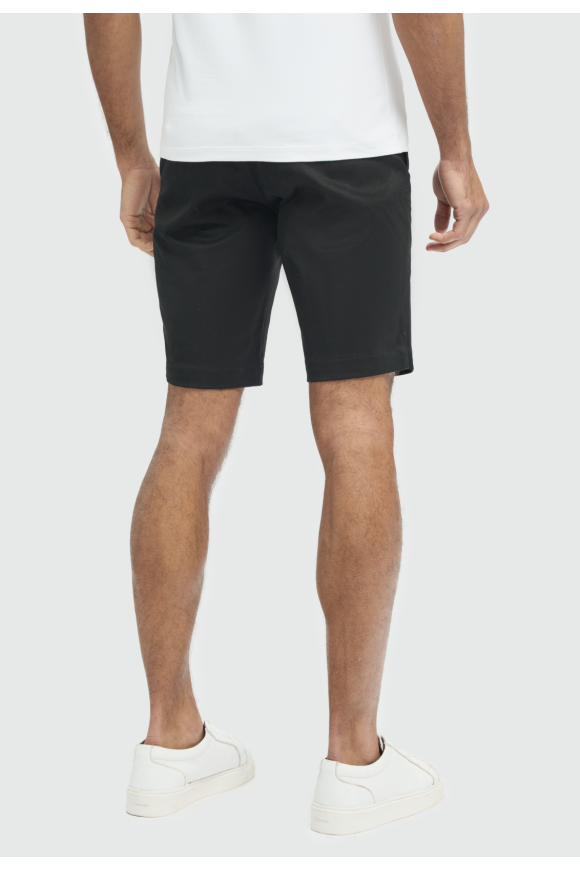 Cavani Dakota Black Chino Shorts