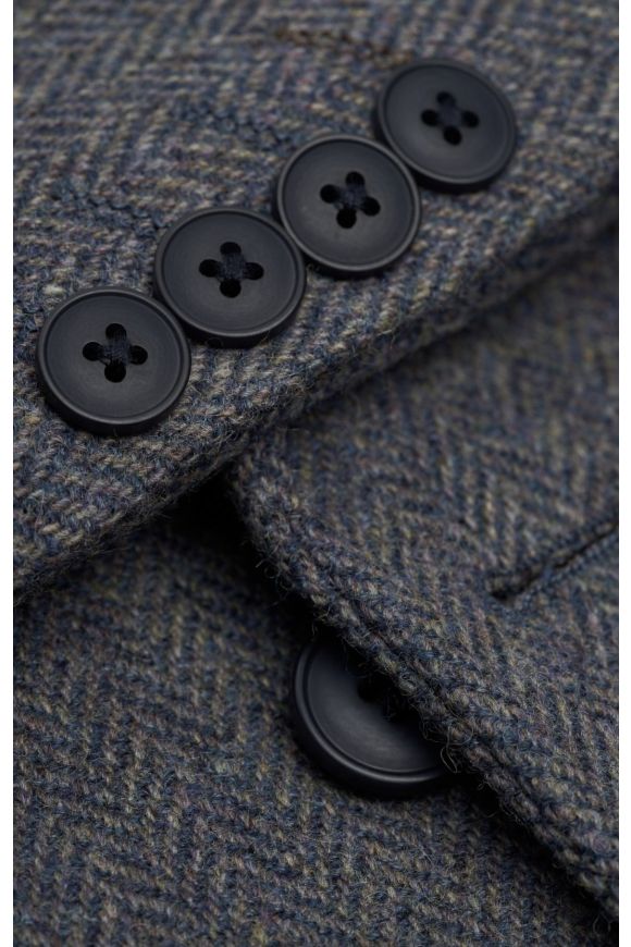 Cavani Thomas Savoy Tweed Suit Jacket