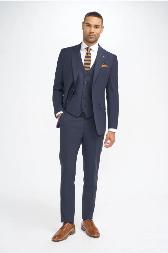 Cavani Malibu Navy Three Piece Suit