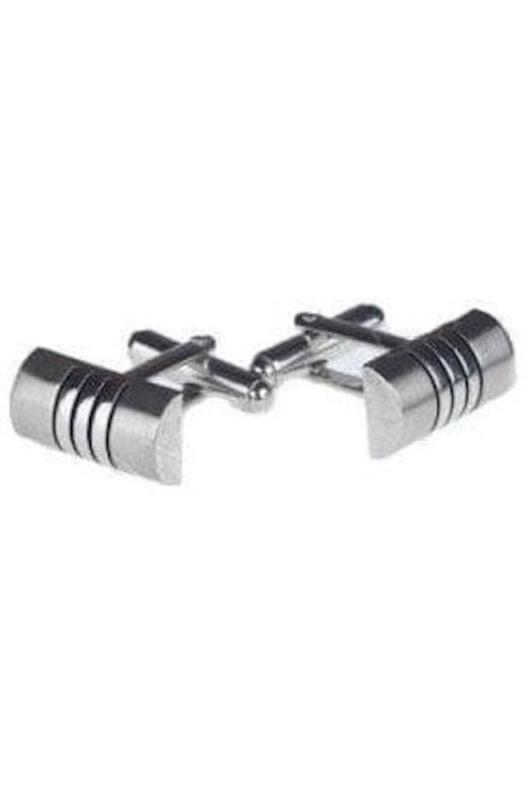 Classic Stainless Steel Silver Cufflink