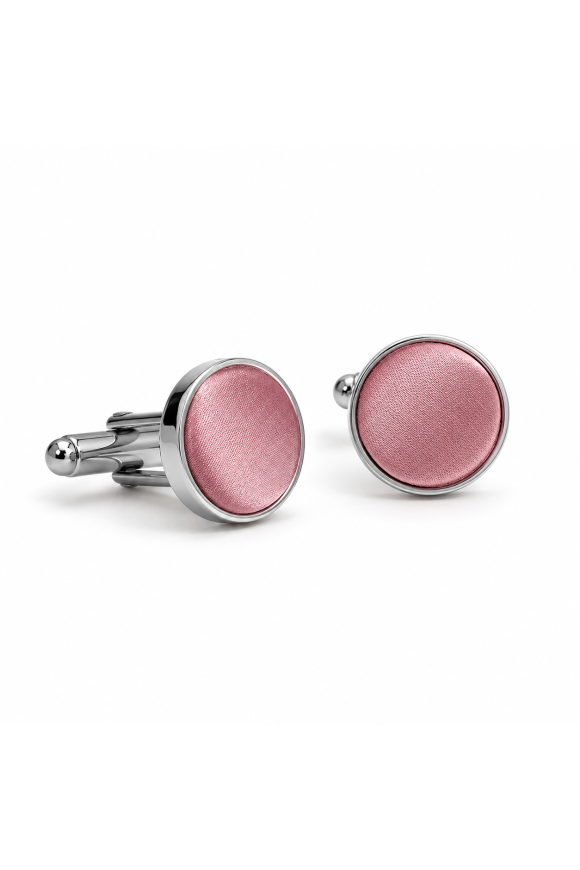 Pastel Blush Pink cufflinks