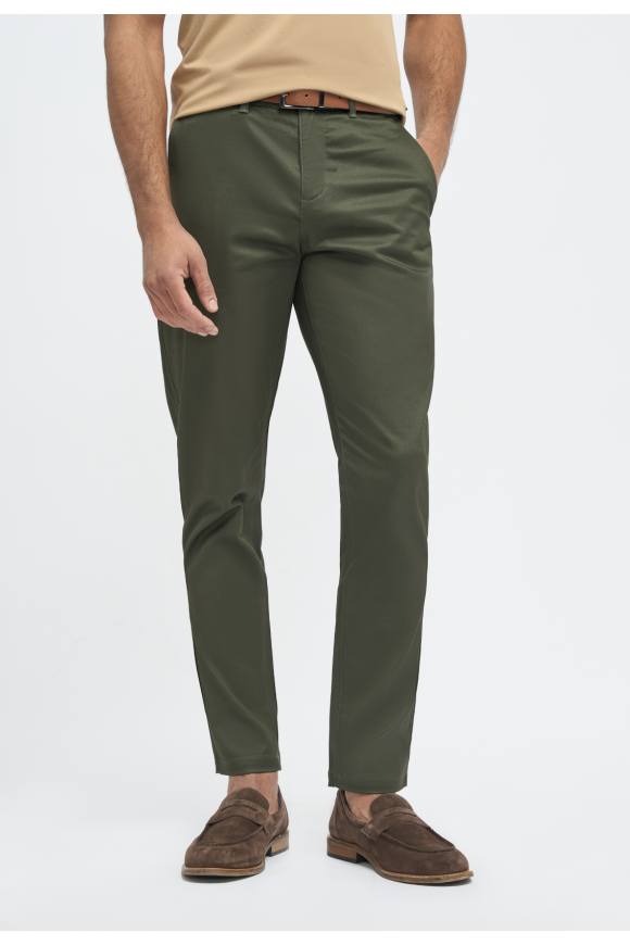 Cavani Dakota Olive Chinos