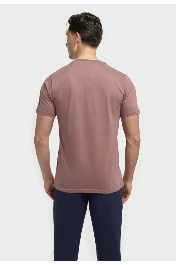 Sanchez Mauve cotton Tee