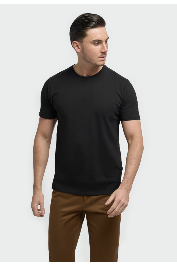 Sanchez Black cotton Tee