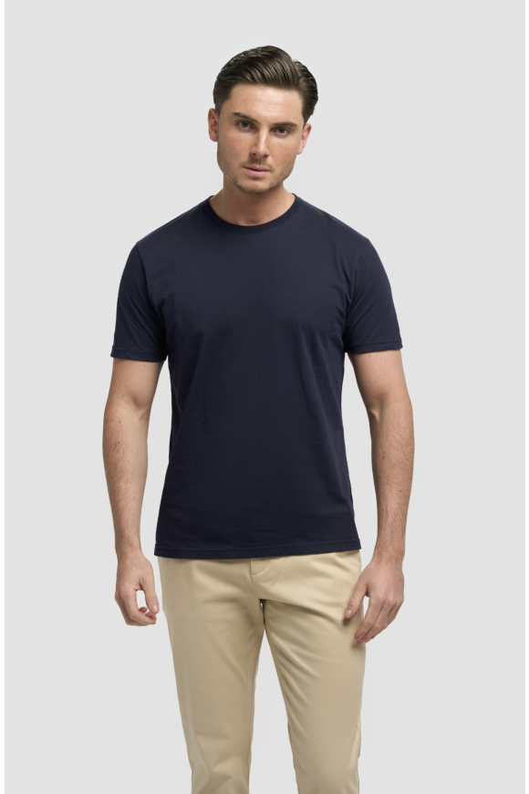 Sanchez Navy cotton Tee